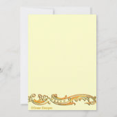 マリーアントワネットベルサイユクリスマスティーパーティー 招待状 (裏面)