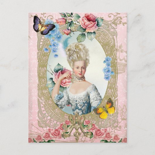 マリーアントワネットポートレートポストカードベルサイユ ポストカード (正面)