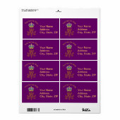 マリーアントワネットモノグラム ラベル (フルシート)