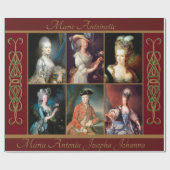 マリーアントワネットラッピング紙 ラッピングペーパー (フラット)