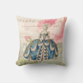マリーアントワネットヴィンテージフランスの装飾用クッション クッション (正面)