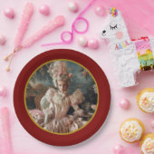 マリーアントワネット紙プレート ペーパープレート (パーティー)