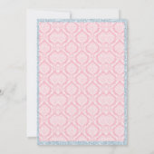 マリーアントワネット誕生日ティーパーティー 招待状 (裏面)