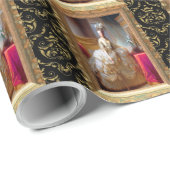 マリーインスパイアスモールプリント15' ラッピングペーパー (ロールコーナー)