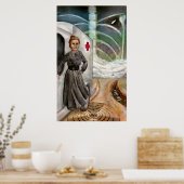 マリーキュリーアートプリント ポスター (キッチン)