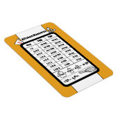 マリーゴールド磁石のキッチン測定ヘルパー マグネット (右側)