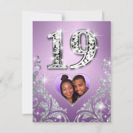 マリーテーブルカードNo.19 招待状 (正面)