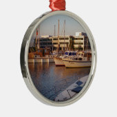 マリーナのボート メタルオーナメント (右)