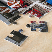 マリーナのヨット、ポートフェアリー、ビクトリア、オーストラリア ジグソーパズル (側面)