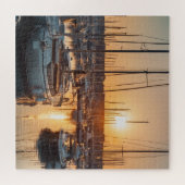 マリーナサンセットセレニティ ジグソーパズル (横)