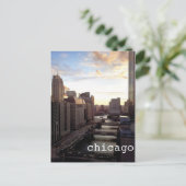 マリーナシティからシカゴリバービューホテル ポストカード (スタンド正面)