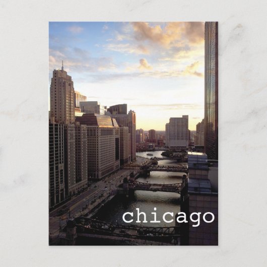 マリーナシティからシカゴリバービューホテル ポストカード (正面)