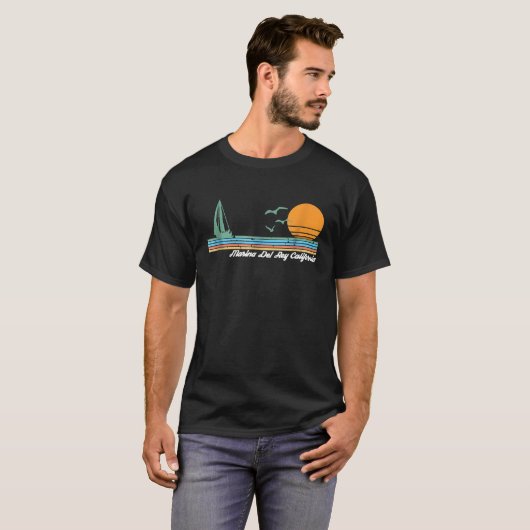 マリーナデルレイカリフォルニア Tシャツ (正面フル)