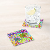 マリーナデルレイバケーションターゲットコースター スクエアペーパーコースター (インサイチュ)