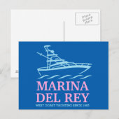 マリーナデルレイ ポストカード (正面/裏面)