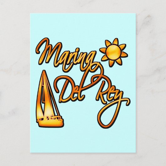 マリーナデルレイ ポストカード (正面)
