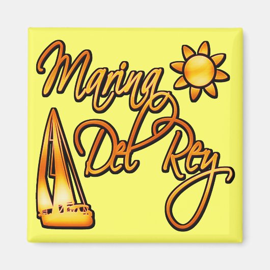 マリーナデルレイ マグネット (正面)