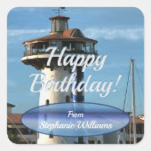 マリーナバラルタ誕生日0948 スクエアシール (正面)