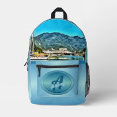 マリーナバラルタ0946 プリントバックパック (正面)
