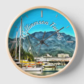 マリーナバラルタ0946 壁時計 (正面)