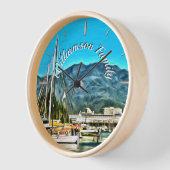 マリーナバラルタ0946 壁時計 (傾斜)