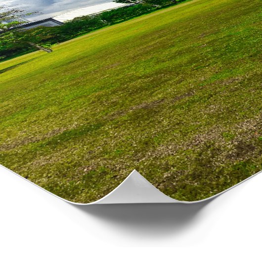 マリーナベイサンズシンガポールスカイライン ポスター (角)