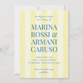 マリーナモダン結婚式招待状 招待状 (正面)