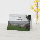 マリーナ悔やみや弔慰 カード (黄色い花)