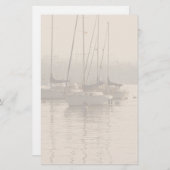 マリーナ文房具の帆船 便箋 (正面/裏面)