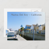 マリーナ素晴らし・デル・レイ葉書！ ポストカード (正面/裏面)