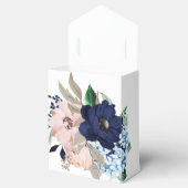 マリーナ航海の開花ネイビー赤面ピンク結婚ズ フェイバーボックス (オープン)