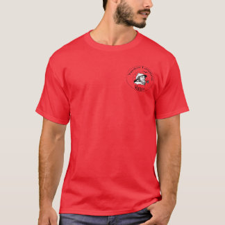 マリーナ赤背部 Tシャツ