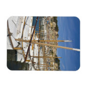 マリーナ、ポートデソラー、西海岸、マヨルカ島、 マグネット (横)