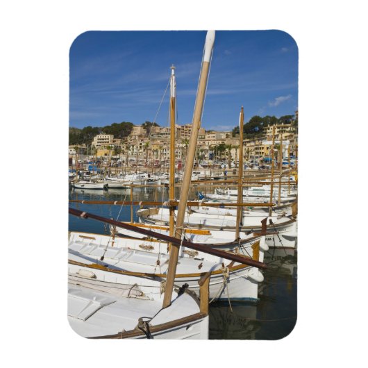 マリーナ、ポートデソラー、西海岸、マヨルカ島、 マグネット (縦)