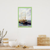 マリーナ/マリアナ/シースケープ ポスター (キッチン)