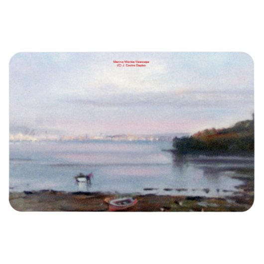 マリーナ/マリアナ/シースケープ マグネット (横)