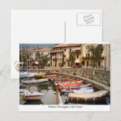 マリーナ、メナッジョ、コモ湖2 ポストカード (正面/裏面)