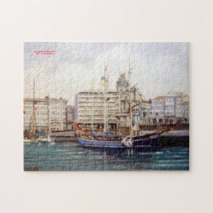 マリーナ/リアス式海岸/海景画 ジグソーパズル