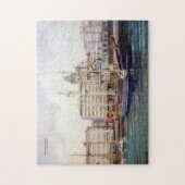 マリーナ/リアス式海岸/海景画 ジグソーパズル (縦)