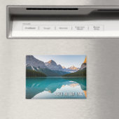 マリーニュ湖ジャスパー国立公園カナダ マグネット (インサイチュ (食洗機))