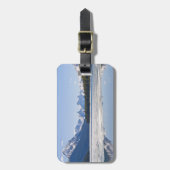 マリーニュ湖 – ジャスパー国立公園，カナダ ラゲッジタグ (正面縦)