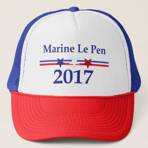 マリーヌ・ル・ペンの2017年の帽子 キャップ
