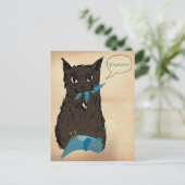 マリーフィッシュがツイッターを嫌う ポストカード (スタンド正面)