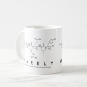 マリーペプチド名mag コーヒーマグカップ (正面左)