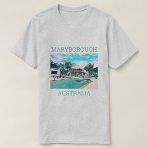 マリーボロークイーンズランドカントリーオーストラリア旅行 Tシャツ