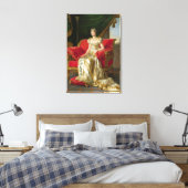 マリーポーリーヌボナパルトプリンセスボルゲーゼ, 1808 キャンバスプリント (インサイチュ (寝室))