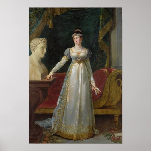 マリーポーリーヌボナパルトプリンセスボルゲーゼ, 1808 ポスター (正面)