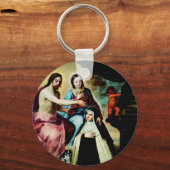 マリーマグダレネデパッツィバイペドロ・デ・モヤ キーホルダー (正面)