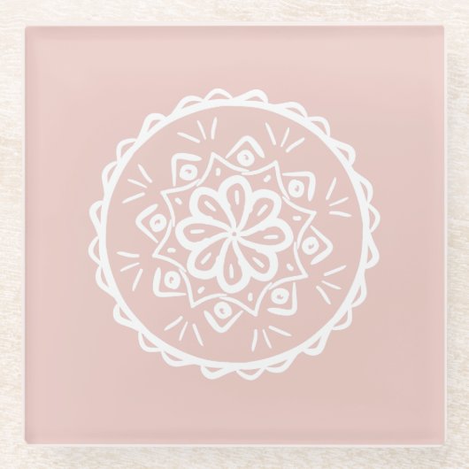 マリーマンダラ ガラスコースター (正面)