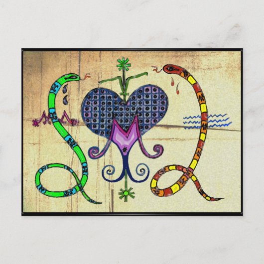 マリーラヴォーブードゥーヴェヴ ポストカード (正面)